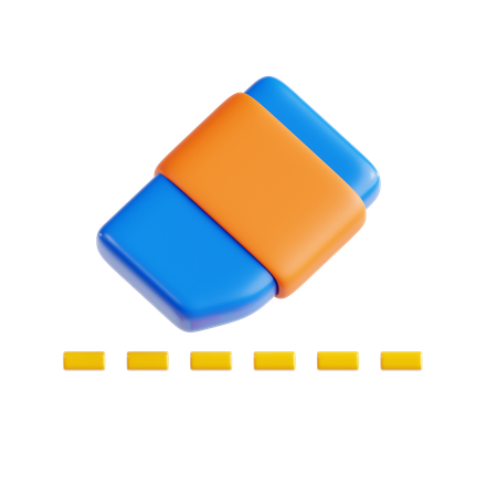 Eraser Tool  3D Icon