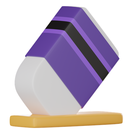 Eraser Tool  3D Icon