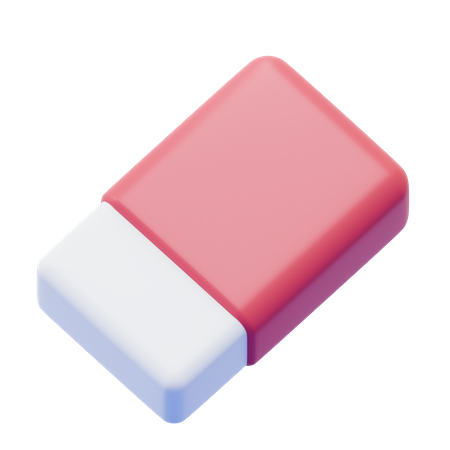 Eraser Tool  3D Icon