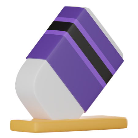 Eraser Tool  3D Icon