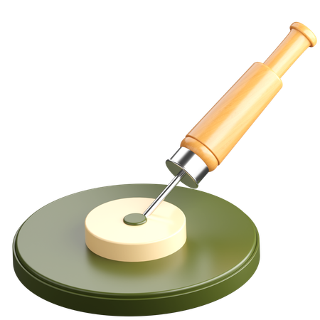 Eraser Wheel  3D Icon