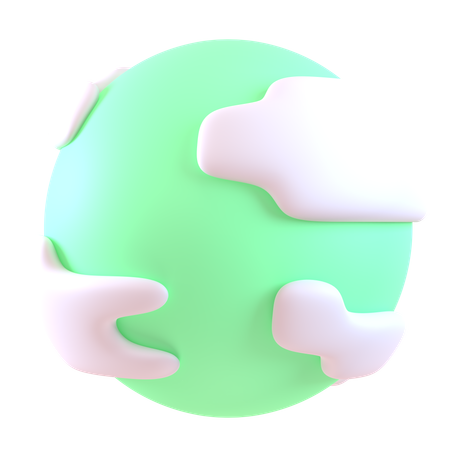 Erde  3D Icon