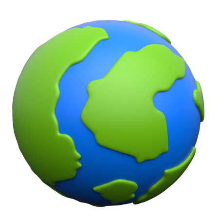 Erdkugel  3D Icon