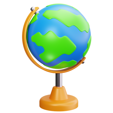 Erdkugel  3D Icon