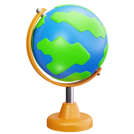 Erdkugel  3D Icon