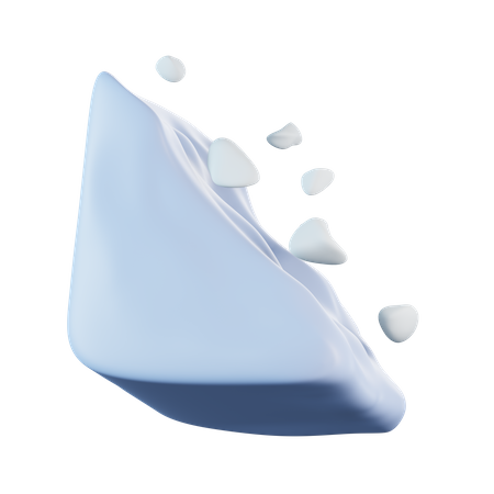 Erdrutschgefährdet  3D Icon