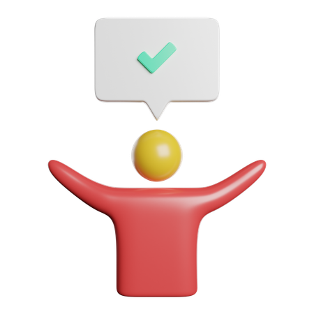 Erfolg  3D Icon