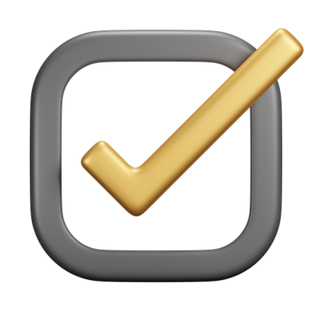 Erfolgreich gemacht  3D Icon