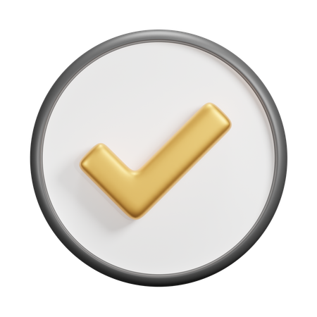 Erfolgreich gemacht  3D Icon