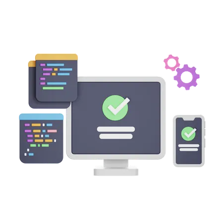 Erfolgscode  3D Icon