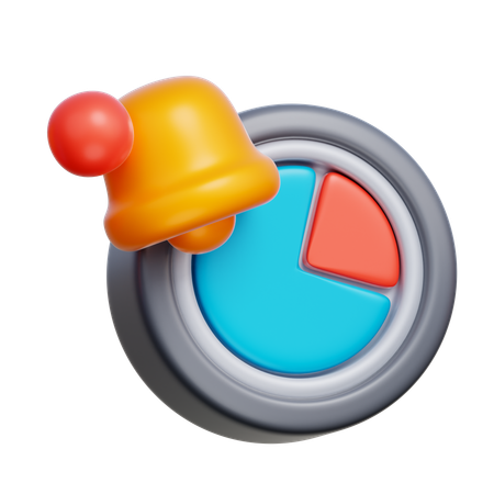 Erinnerungsbenachrichtigung  3D Icon