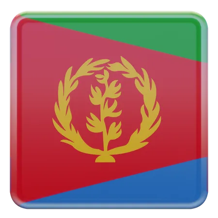Eritrea Flag  3D Illustration