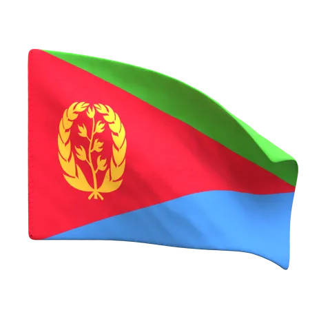 Eritrea Flag  3D Icon