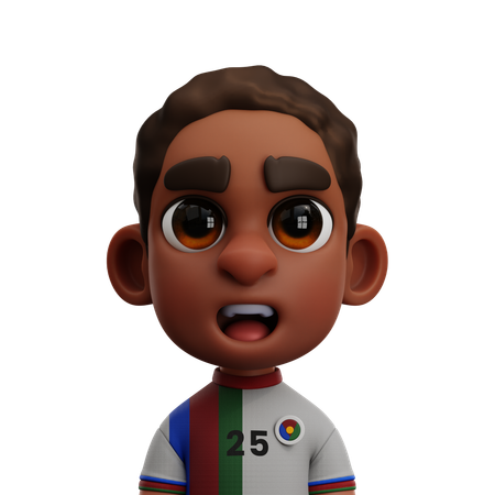 Eritrea Player 3D Icon