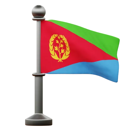Eritreal Flag  3D Icon