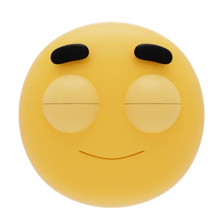 Erleichtertes Emoji  3D Icon