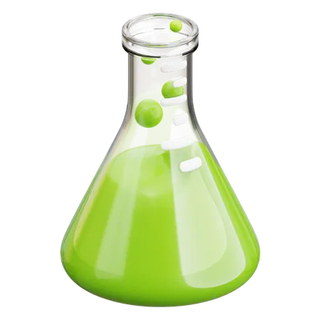 Erlenmeyer Flask  3D Icon