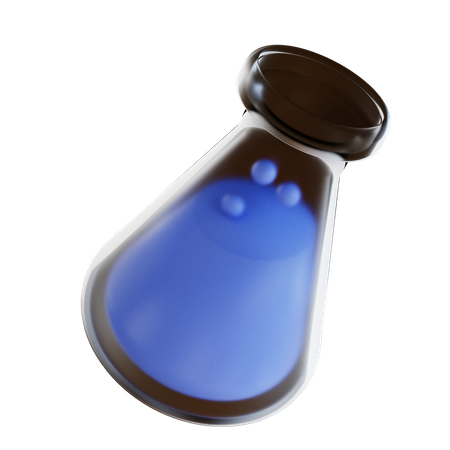 Erlenmeyer Flask  3D Icon