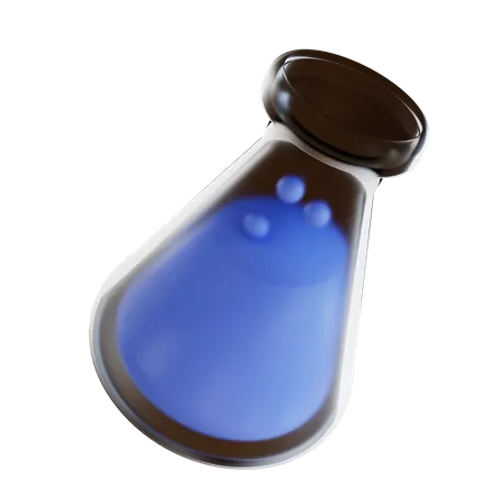 Erlenmeyer Flask  3D Icon