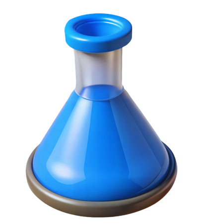 Erlenmeyer Flask  3D Icon