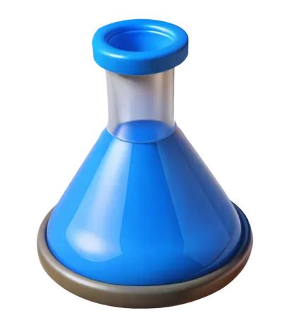 Erlenmeyer Flask  3D Icon