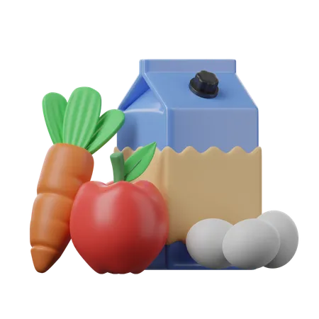 Ernährung  3D Icon