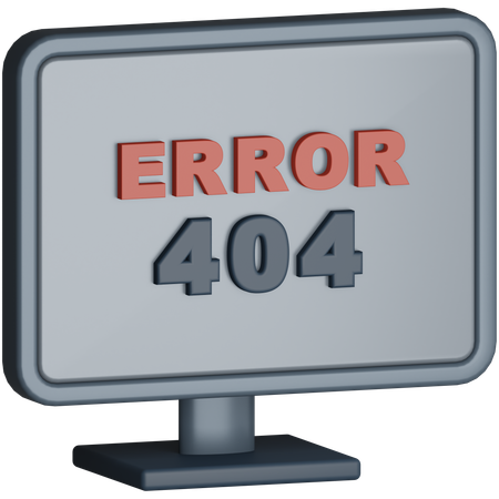 Erreur  3D Icon