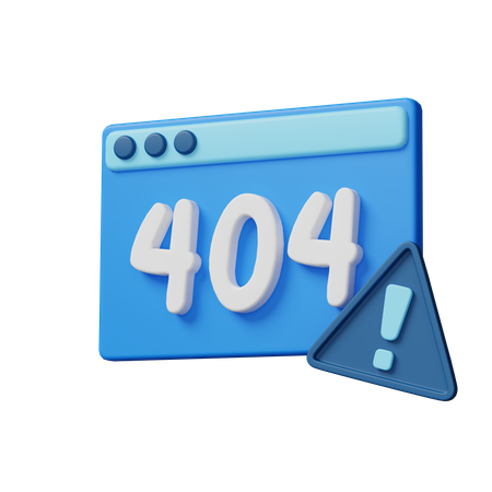 Erreur 404  3D Icon