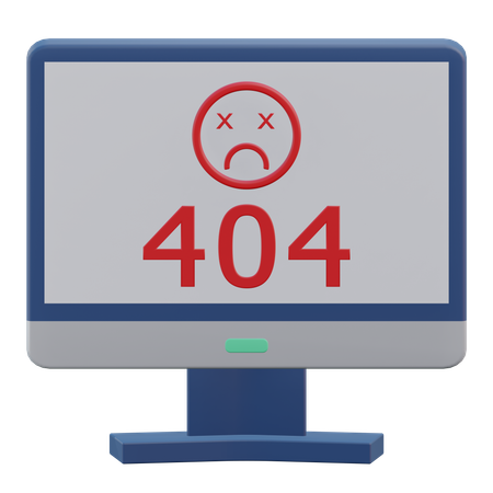 Erreur 404  3D Icon