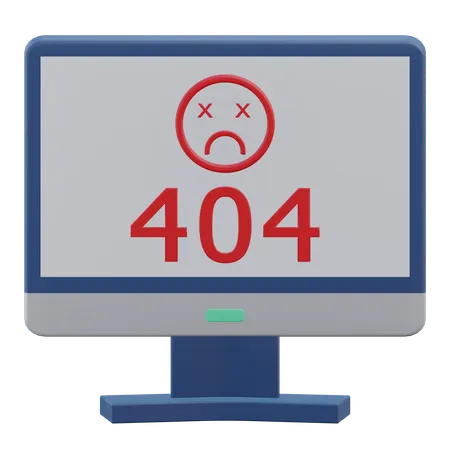 Erreur 404  3D Icon