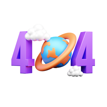 Erreur 404  3D Icon