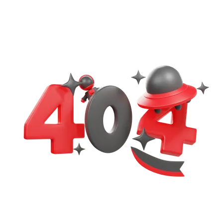 Erreur 404  3D Icon