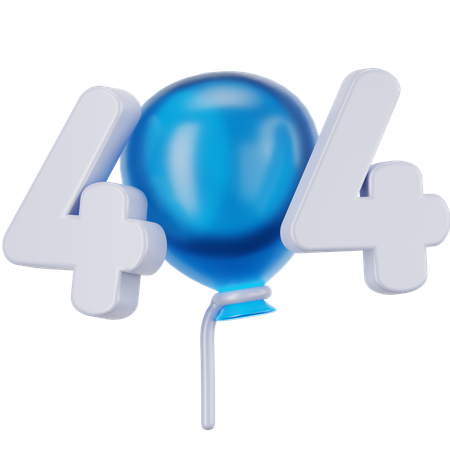 Erreur 404  3D Icon