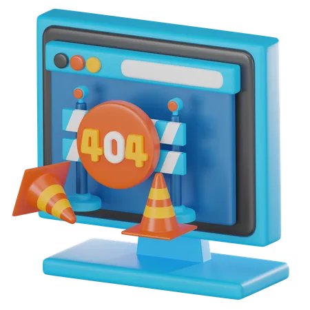 Erreur 404  3D Icon