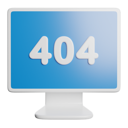 Erreur 404  3D Icon