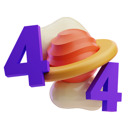 Erreur 404  3D Icon