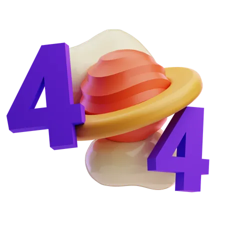 Erreur 404  3D Icon