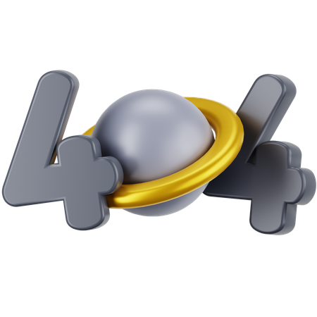 Erreur 404  3D Icon