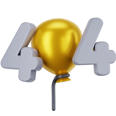 Erreur 404  3D Icon