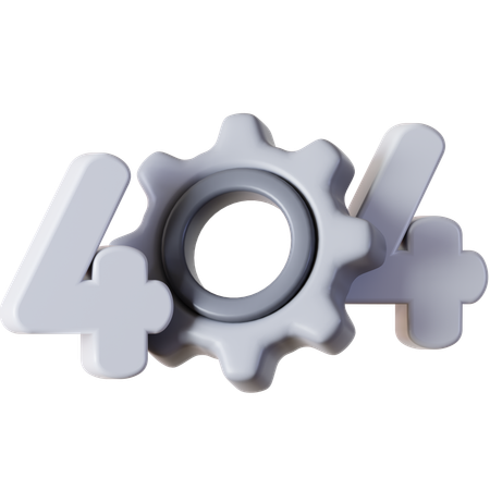 Erreur 404  3D Icon