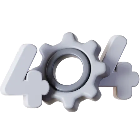 Erreur 404  3D Icon