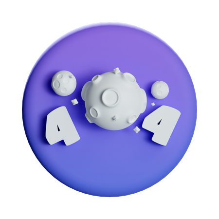 Erreur 404  3D Icon