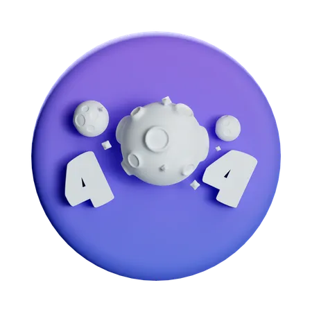 Erreur 404  3D Icon