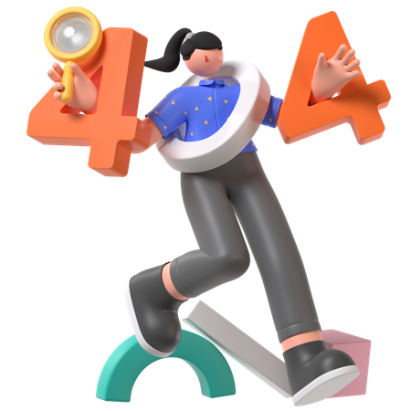 Erreur 404  3D Icon