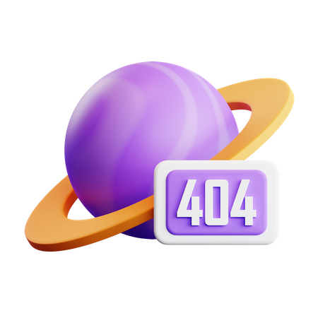 Erreur 404  3D Illustration