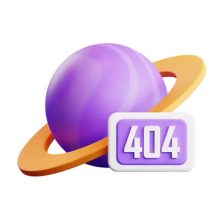 Erreur 404  3D Illustration