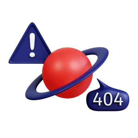 Erreur 404  3D Icon