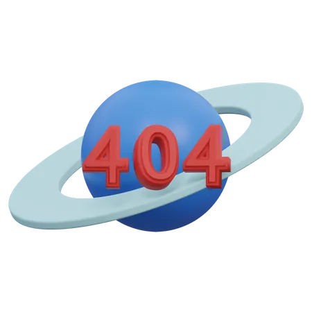 Erreur 404  3D Icon