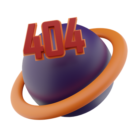 Erreur 404  3D Icon