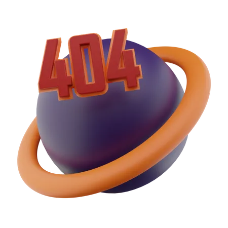 Erreur 404  3D Icon